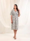 Jaipur Breeze Block Print Dress