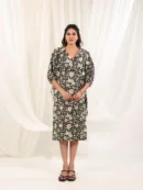 Nocturne Bloom Wrap Dress